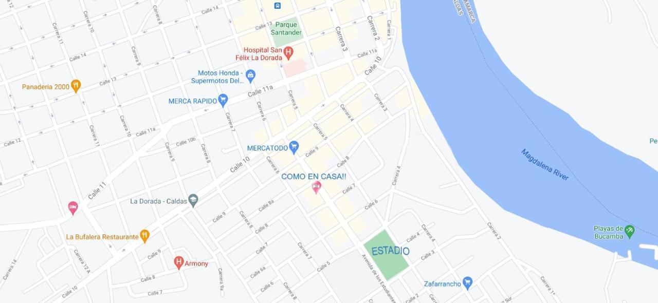 Como En Casa La Dorada Zewnętrze zdjęcie